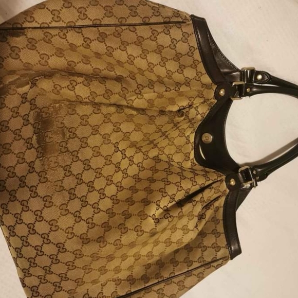 Large Sukey Gucci tote bag - Picture 2 of 4